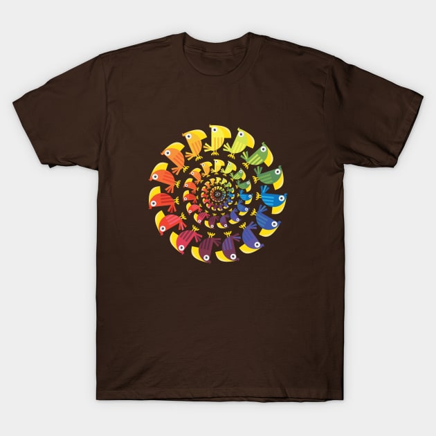 Color Wheel T-Shirt by dhartist